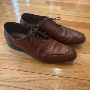 ALLEN EDMONDS Delray "Split-Toe" Blucher Dress Shoe - Dark Chili 9 1/2 D